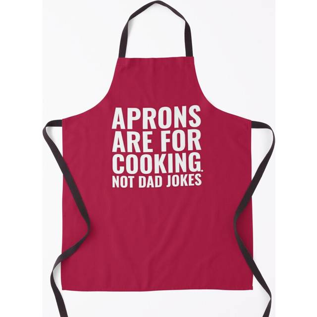 Reds Are For Cooking Not Dad Jokes Grill Aprons for Kitchen BBQ Chef