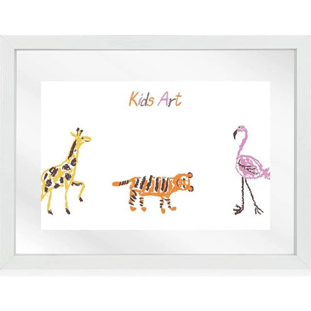 Innoteck Essentials Children Artwork Gallery Photo Frame - White, White