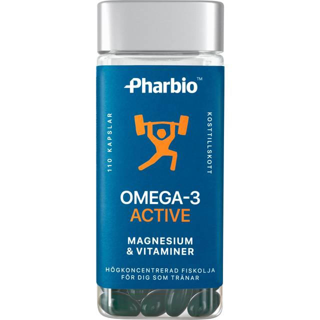 Pharbio Omega-3 Active 110 kapslar