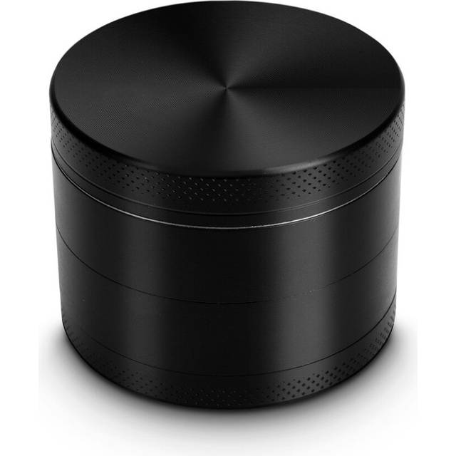 Dry Herb Grinder with Pollen Catcher, 4 Layer 3-chamber Design Weed Tobacco Grinder
