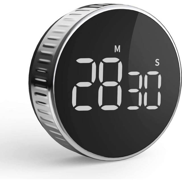 Kitchen Timers Digital Classroom Timer for Kids Large Magnetic LED Countdown Timer with Constant Light Function for classrooms Quiet for Children and Teachers