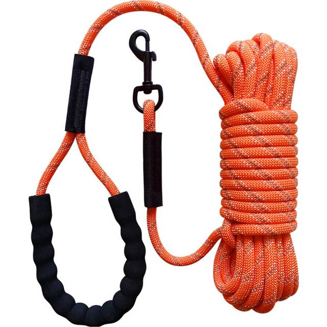 Long Leash For Dog Training Reflective Nylon Rope Lead, Check Cord For  Dogs Walking, Camping Orange 8Mm5M