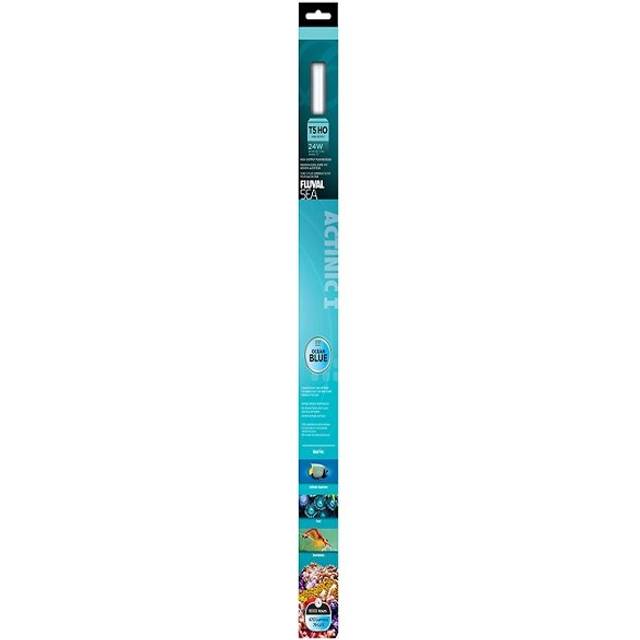 Fluval Ho Marine 24w Reef Life Spectrum T5 Bulb Fluorescent Aquarium Fish Light