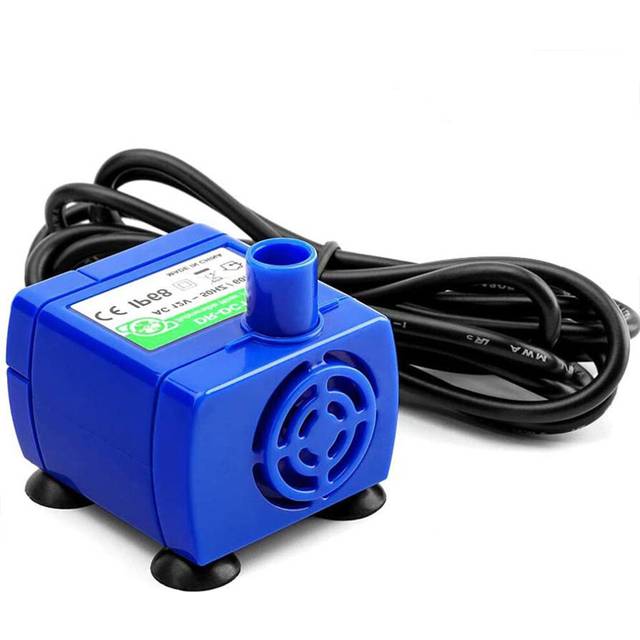 Pet Fountain Pump Upgraded Cat Water Motor Replacement Cat Dog Water Fountain Dispenser with Intelligent Auto Power Off
