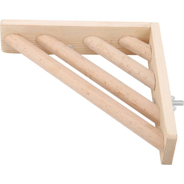 High Quality Parrot Standing Platform Rack Bird Climbing Wood Stand Cage Toy