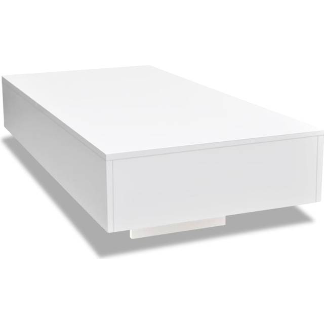 Vidaxl Coffee Table High Gloss White