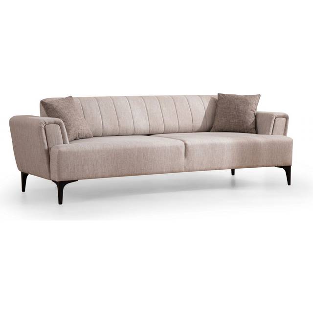 Hanah Home - Bäddsoffa med 3 sittplatser Hamlet - Beige - Bäddsoffor - Från Homeroom