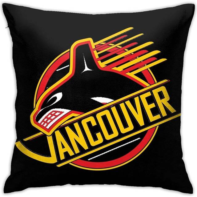 "Home & Games & Rare Vancouver Hoey - Retro Canus Pillowcases, Floor Pillowcases, Sofa Cushions Cushion Covers 18""x18"""