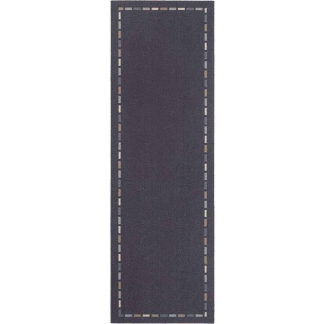 (Brown) Recycled Washable Mats & Runners Geometric Classic Design 50x150 cm