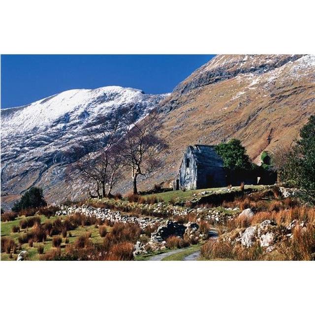 Exterior of Rustic Home Poster Print by Gareth McCormack, 18 x 12
