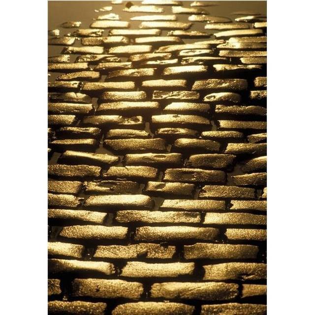 Detail of Cobblestones Dublin Ireland Poster Print by The Irish Image Collection, 22 x 34 - Large