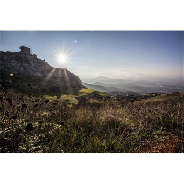 Ruins of A Stone Walls - Corinth Greece Poster Print by Reynold Mainse, 38 x 24 - Large