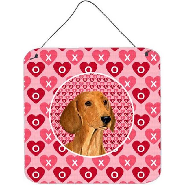 Dachshund Aluminium Metal Wall Or Door Hanging Prints