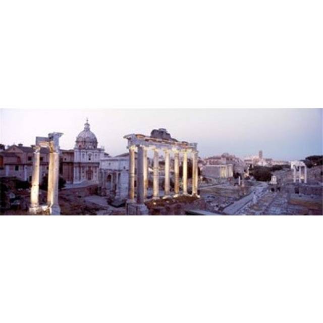 Roman Forum  Rome  Italy Poster Print by  - 36 x 12