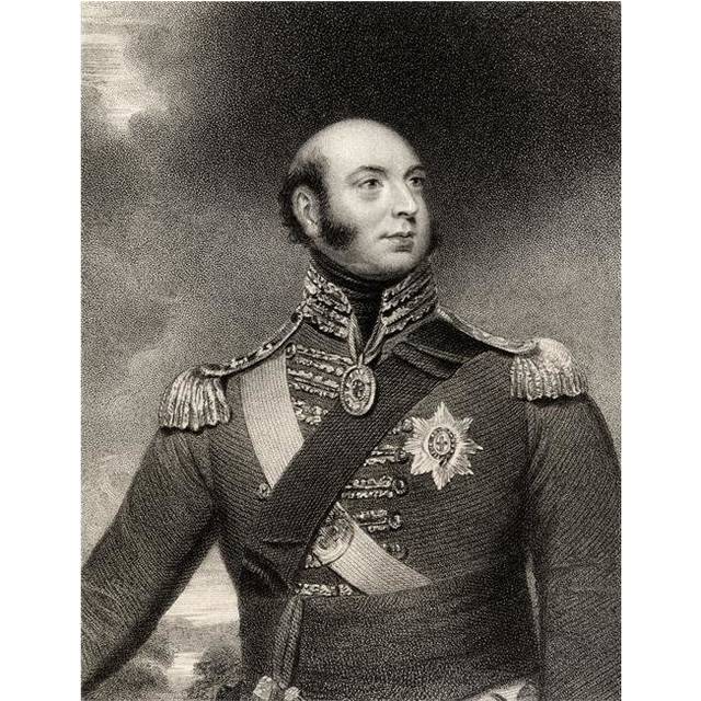 Prince Edward Augustus Duke of Kent & Strathearn 1767 to 1820 Son of King George Iii & Father of Queen Victoria Engr Poster Print, 13 x 16