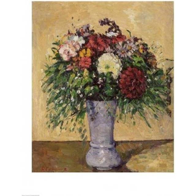 Bouquet of Flowers in A Vase C.1877 Poster Print by Paul Cezanne - 24 x 36 in. - Large