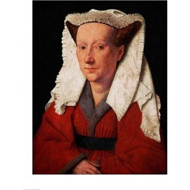 Portrait of Margaret Van Eyck 1439 Poster Print by Jan Van Eyck - 24 x 36 in. - Large