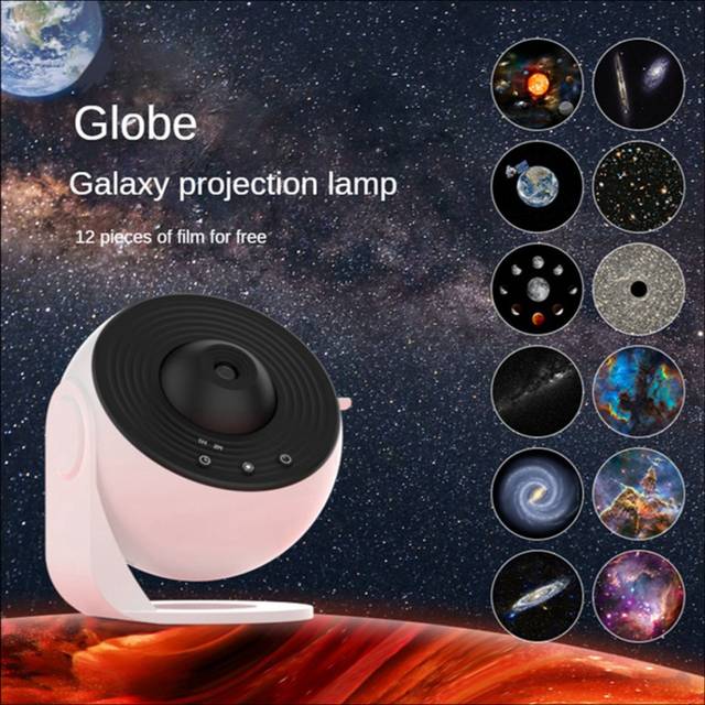 Galaxy Projector, Star Projector Star Night Light with Solar System Constellation Children's Adult Bedroom Ceiling