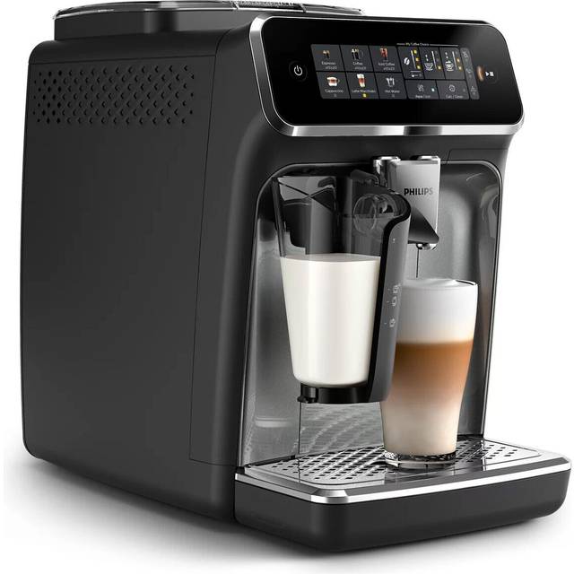 Philips 3300 LatteGo EP3349/70 Helautomatisk kaffemaskin bönor - Svart