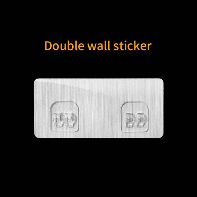 (a-Wall Stickers) Wall-mounted Shoe Rack Hanging Shoes Rack Strong Self Adhesive Shoe Holder Storage Organizer Door Shoe Hangers Shoe Shelf Holder
