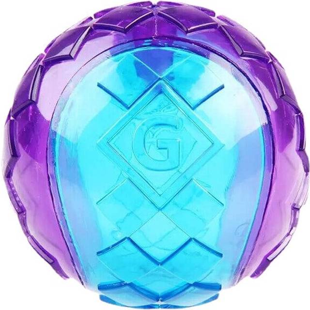 (L) Dog Chew Toy Ball Training Inflatable Grind Teeth Ball For Home Outdoor Games
