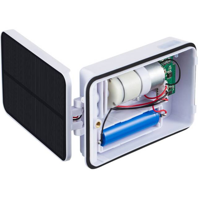 Portable Solar Air Pump Built In Rechargeable Battery Low Noise Solar Oxygen Pump For Aquarium Fish Tank?? Aquarium Accessories