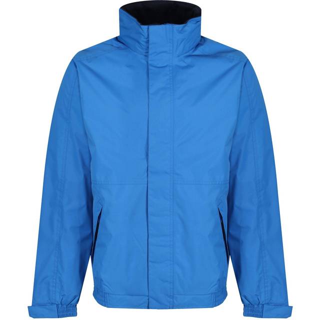 Regatta Professional Men's Dover Fleece Lined Waterproof Insulated Bomber Jacket Dark Khaki Marl Black, Size: XS - Green