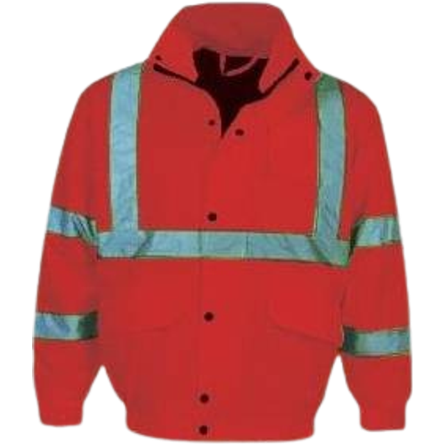 Sitesafe - Hi-vis CL3 Bomber Jacket (EN20471) Orange - l