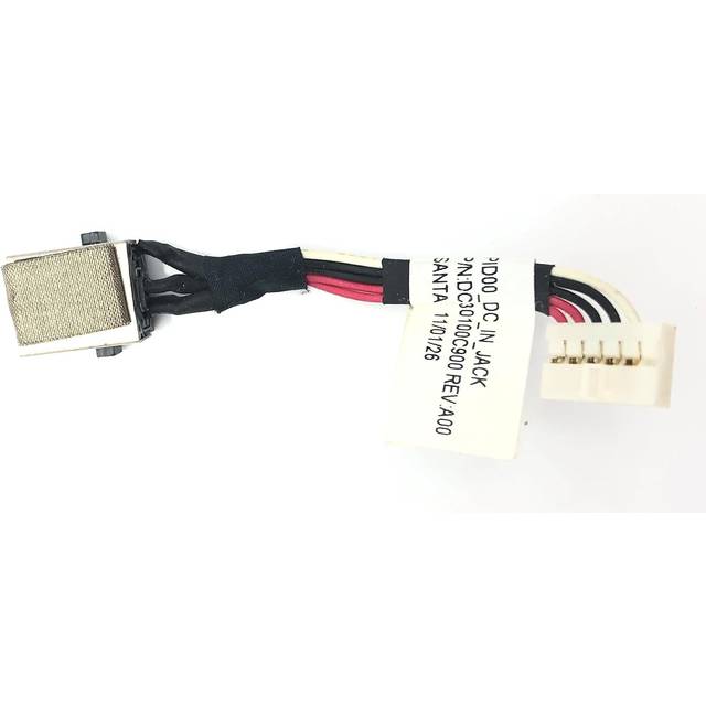 T-ProTek strömuttag strömförsörjningsuttag kontakt kabel kompatibel med Dell Alienware M11x W11D-11