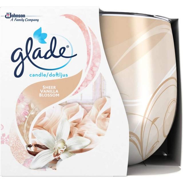 Glade Scented Candle, Air Freshener 120 g Vanilla Blossom