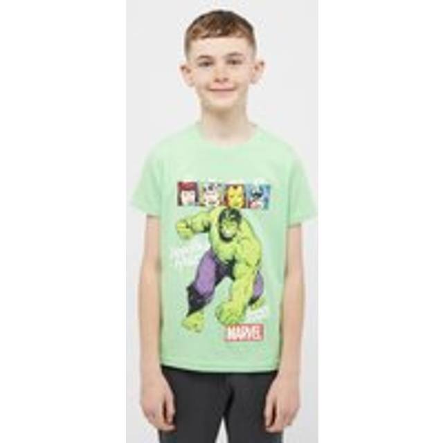Kids' Hulk T-Shirt, Green - 11-12Y
