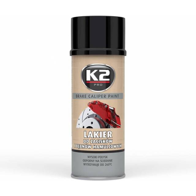 K2 Bromsoksfärg L346CA aerosol svart 400