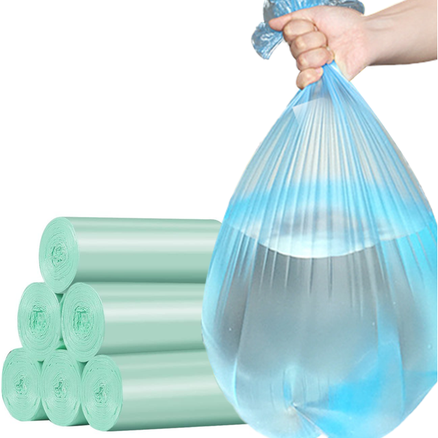 Trash Bags,Handle Tie Small Garbage Bags For Office, Kitchen,Bedroom Waste Bin,100 Counts