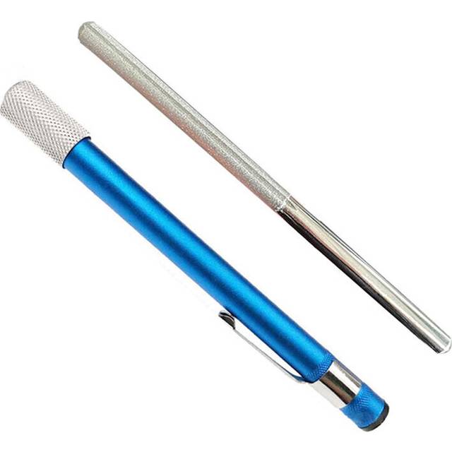 (a-1-Single Head One SIze) Fishing Hook Sharpener Pen Sharpener Outdoor Tool Diamond Pen shaped Knife Sharpener Arrivals
