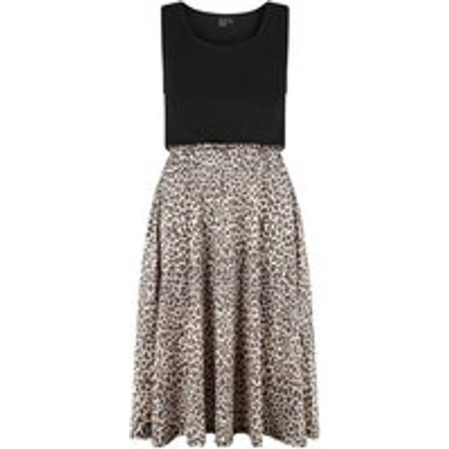 Forplay MAY Medium-length dress black brown - S