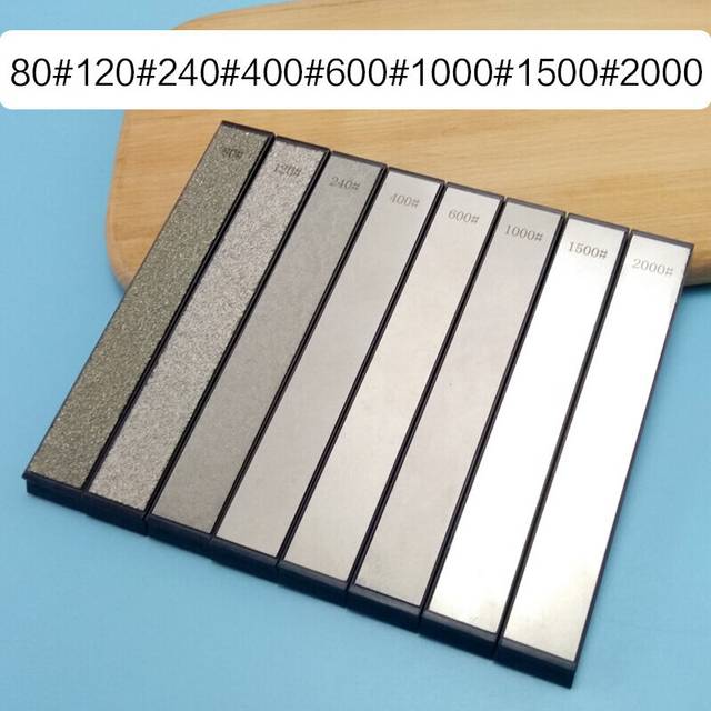 (a-8 stones 24) 13pcs Diamond Sharpening Stone 80~3000 Grit Knife Sharpener Grinding Pro BladeTool Kitchen Scissors Fast Apex Edge Whetstone Set