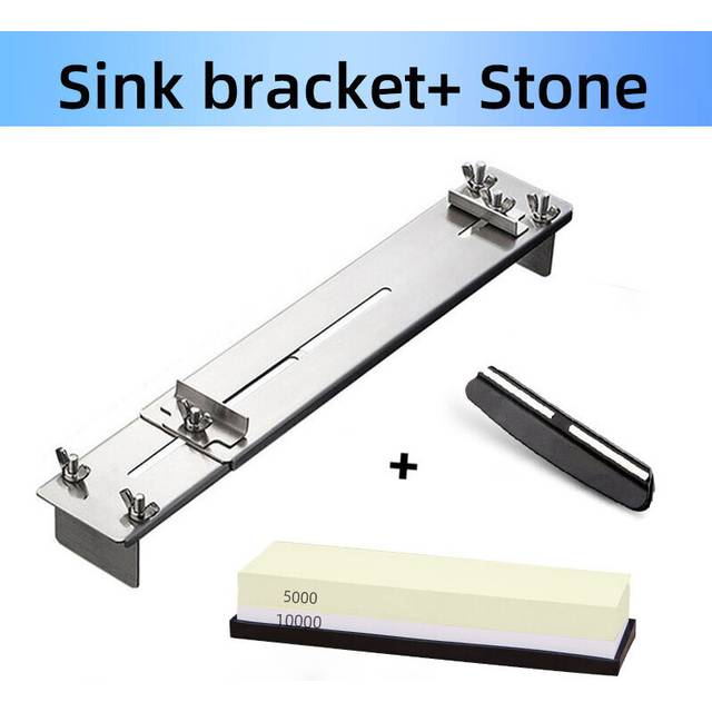 (a-Sinkbracket500010000 As pic-Ship with 24h) Correction Repair Stone Knife Sharpener Water Whetstone Plate Grinding Sharpening Kitchen Tools Gadgets