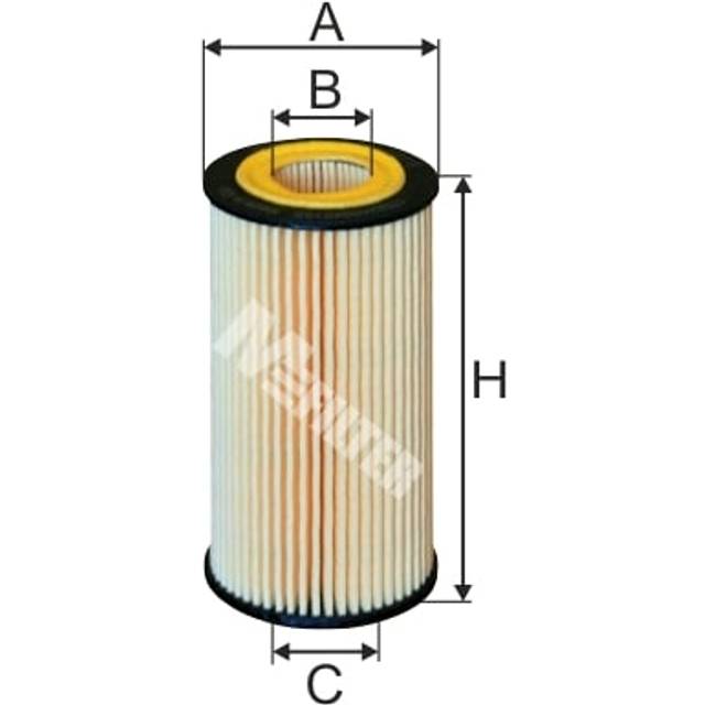 Oljefilter MFILTER TE 4015 för VAG, LOMBARDINI, KTM