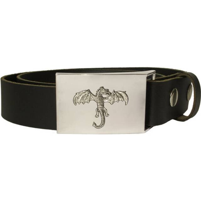 Dragon leather snap fit belt