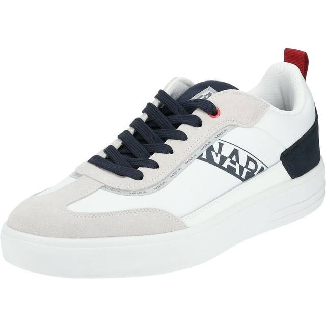 Napapijri, Sneakers, male, White, 11 UK, Lightweight 90s-inspired Bark Trainers