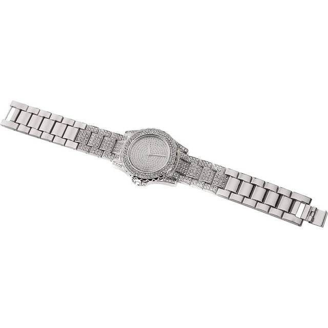 ENET Ladies Bling Watches Women's Luxury Fashion Diamond Rhinestone Wristwatch Quartz Watch