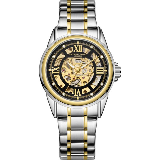 Men&#39;s Silver &amp; Gold Anthony James Limited Edition Watch (*)
