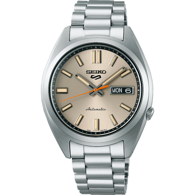 Seiko 5 Sports SNXS Beige Chinos Classic Sports