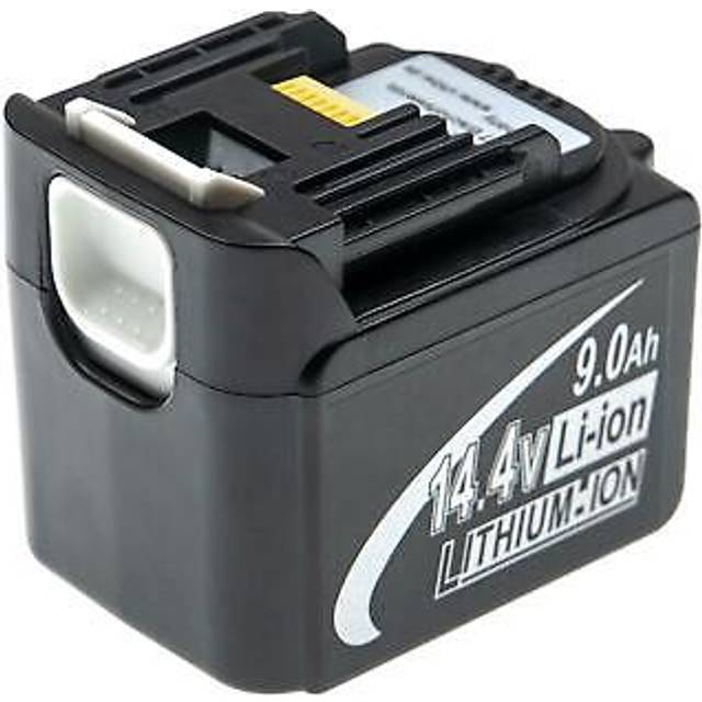Vhbw - Battery compatible with Makita BDA340, BBO140, BCF050, BCL140, BCL140Z, BCL142, BCL142Z Power Tools (9000 mAh, Li-ion, 14.4 v)
