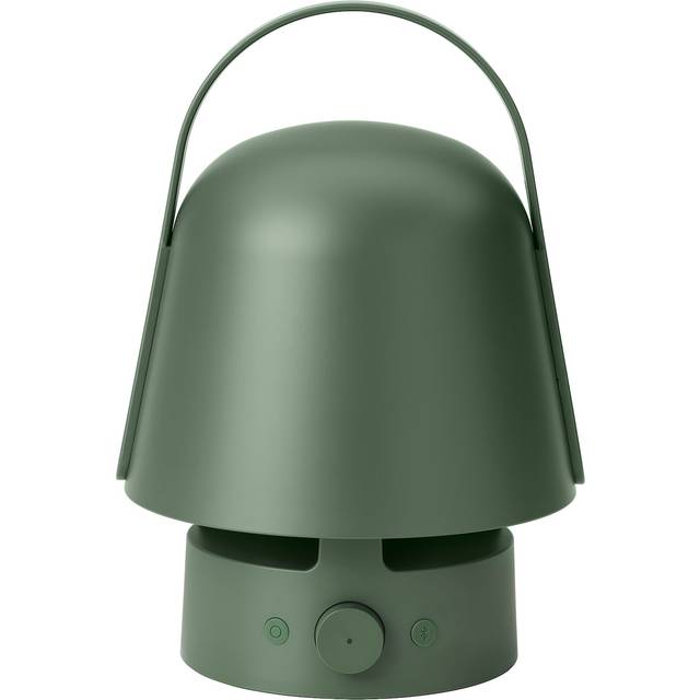 VAPPEBY bluetooth högtalare m lampa, utomhus/grön