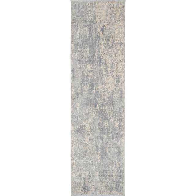 RUSTIC TEXTURES - Area Rug - Grey (Round 7&#39;10&#34;)