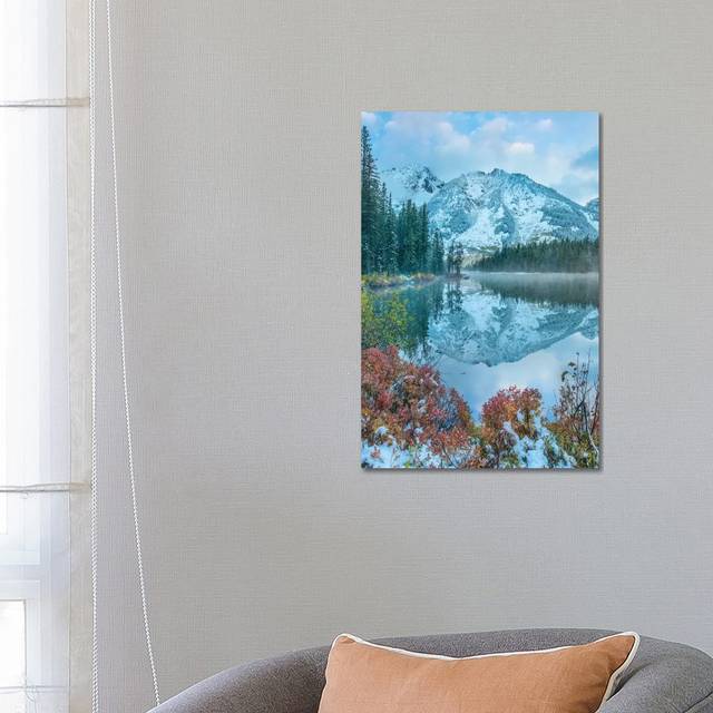 Grand Tetons From String Lake, Grand Teton National Park, Wyoming II TFI1207-1PC6 (66.04cm H x 45.72cm W x 3.81cm D)
