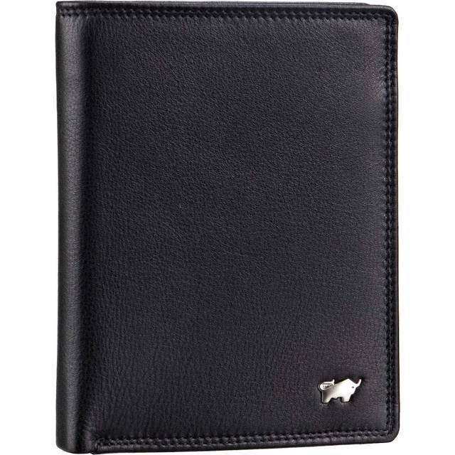 Braun Büffel Golf Secure RFID Wallet black
