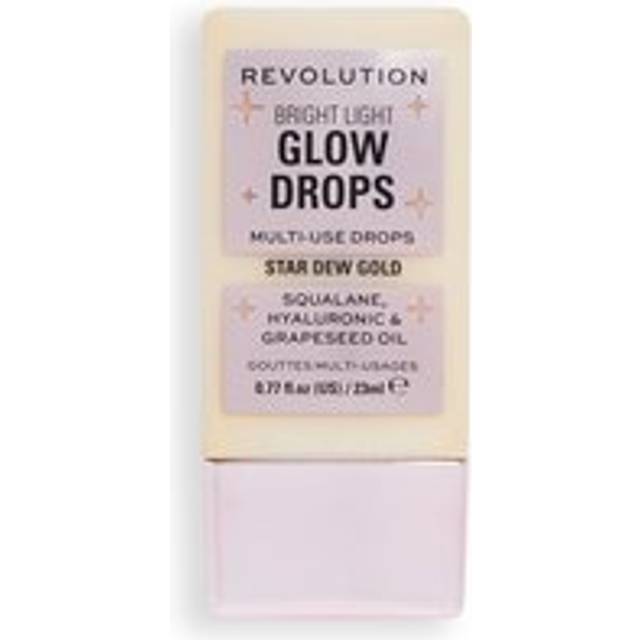 Makeup Revolution Bright Light Light Liquid Highlighter Farve Golden Star Dew 23 ml