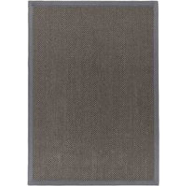 Origins Sisal Rug Dark Grey with Grey Border 160x230, Grey